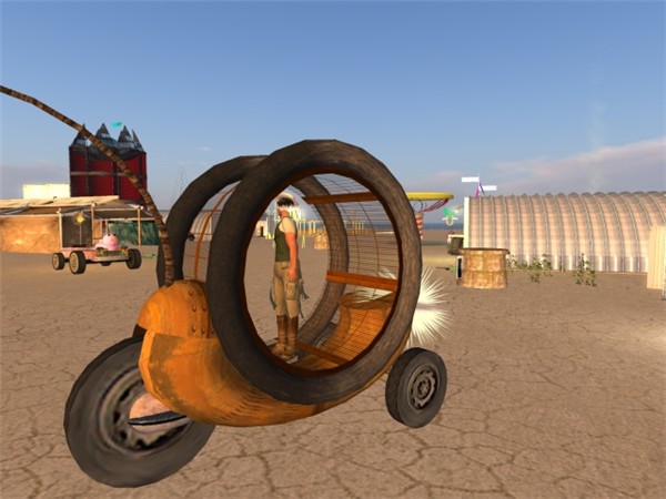 Hamster wheel Vehicle - Burning Life DMV - EmCee Widget