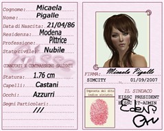 cartaID Micaela