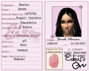 carta identità sarah