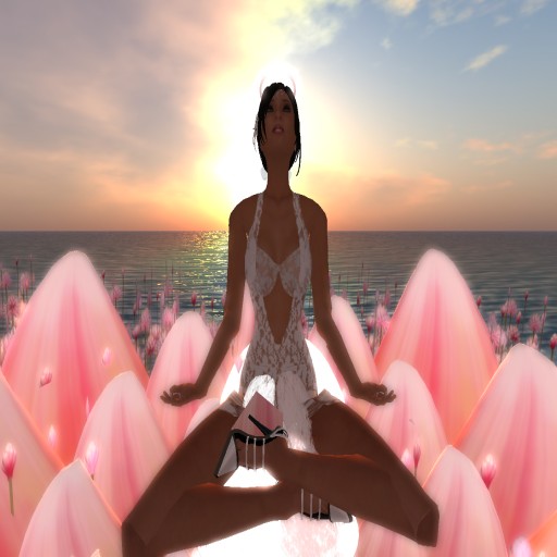 sin meditation at the flower