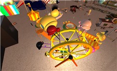 ferris wheel with shiny ducks - Torley Olmstead