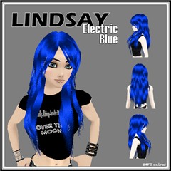 Lindsay in Electric Blue
