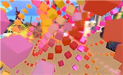 looks like cubes exploding outwards - Torley Olmstead