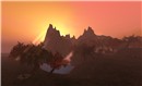 sun rising over the mountain range - Torley Olmstead