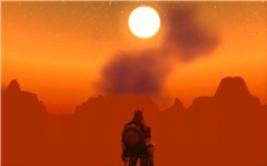 Under a wonderful sky