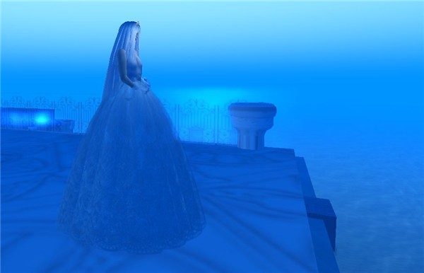 In  the blue