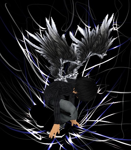 Out of darkness angel of dead