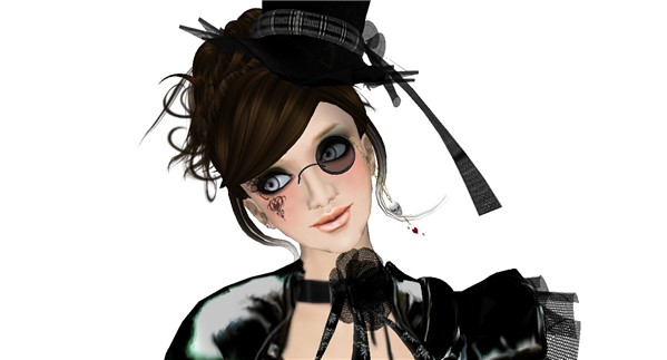 Gothic Lolita  with my glasses