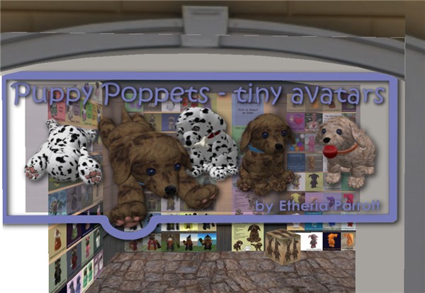 Puppy Poppets Tiny Avatar Shop