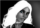 Liliannah Triellis - Black and white photo