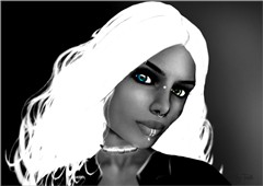 Liliannah Triellis - Black and white photo