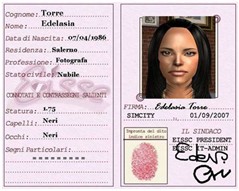 CARTA IDENTITA Edelasia Torre