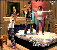 It's your mom's bedroom!!!