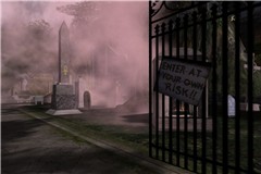 graveyard gate - Transylvania
