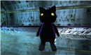 dark cat, dark sewer - Torley Olmstead