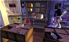 Ducky digs through crates - Torley Olmstead