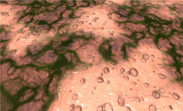 superb use of custom terrain textures - Torley Olmstead