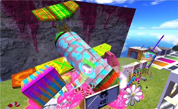 DOWN GOES THE MULTICOLORED PLANE - Torley Olmstead