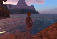 Sunrise by the shore