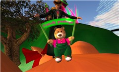 Friendly greetings! bear by Sway Dench - Torley Olmstead