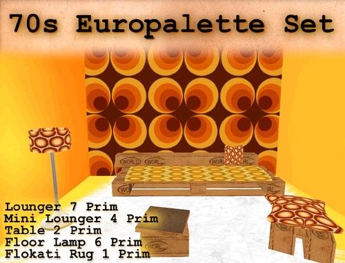 70s europalette set