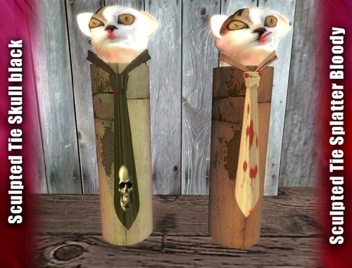 sculpted ties