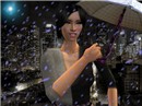 Walking in the rain