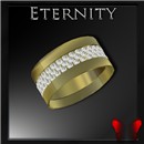 Eternity Band Gold - Diamonds