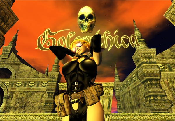 Golgothica entrance 1
