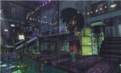 Waiting in the rain