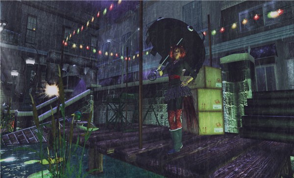 Waiting in the rain