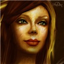 Mademoiselle Baxter Portrait