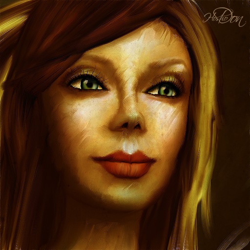 Mademoiselle Baxter Portrait