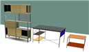Eames Storage and Desk
