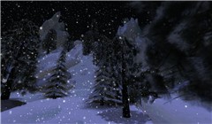 Snowing in Second Life - Koinup Burt
