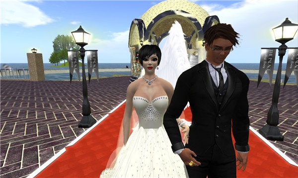 red carpet couple