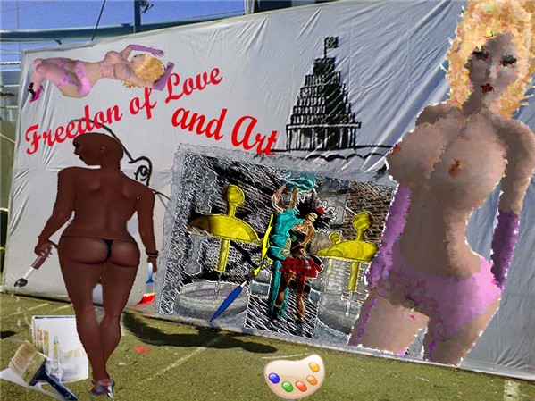 freedon of love and art