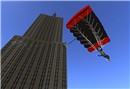 Empire State BASE jump - Socks Clawtooth