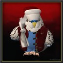 Budgerigar Santa