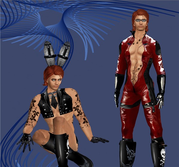 B@R Bunny Boy + Black Spot [red]