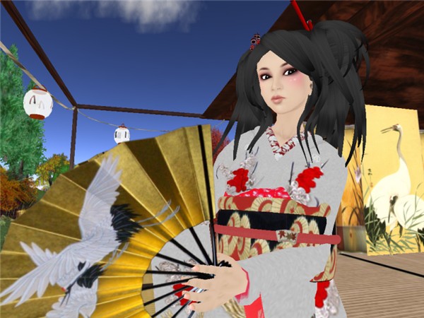 Geishas at Asagao