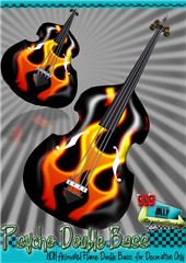 NDN Retroesque - Psycho Double Bass (Flames)