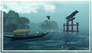 Sampan at Temple