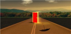 The door to....