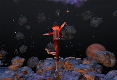 Asteroids jumping