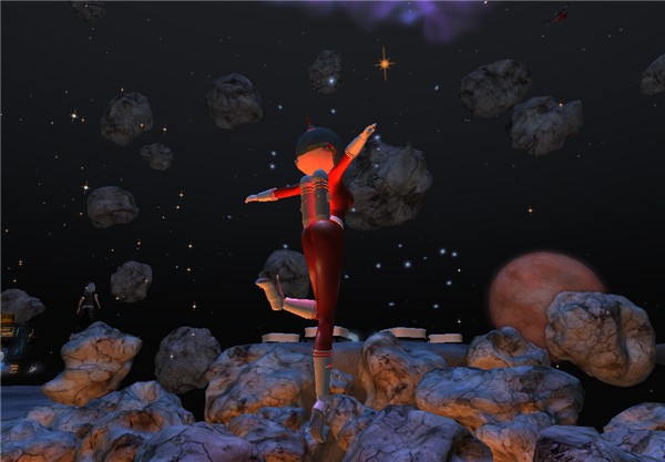Asteroids jumping