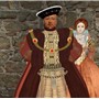 Henry VIII with Gloriana in back - Claudius Messing