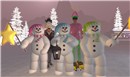 Three snow people - Ravenelle Zugzwang