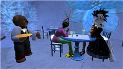 we're being served by a bear waiter - Torley Olmstead