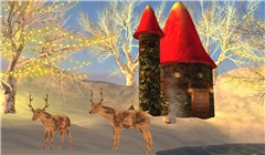 Deers in Second Life - Koinup Burt